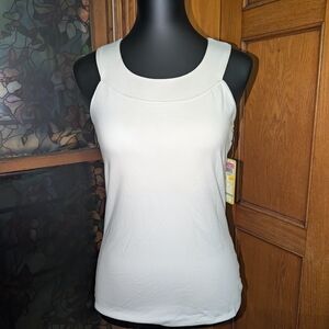 Soybu Women's White Tank Top